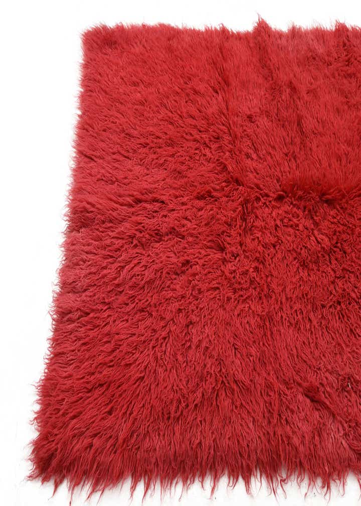 4' 8 x 6' 7 Hand Knotted Moroccan Wool Rug