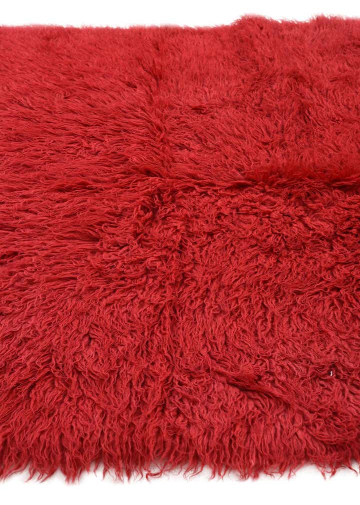 4' 8 x 6' 7 Hand Knotted Moroccan Wool Rug