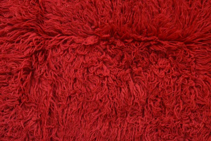 4' 8 x 6' 7 Hand Knotted Moroccan Wool Rug