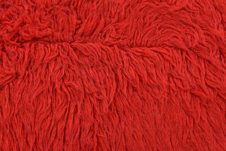 2' 4 x 4' 4 Hand Knotted Moroccan Wool Rug