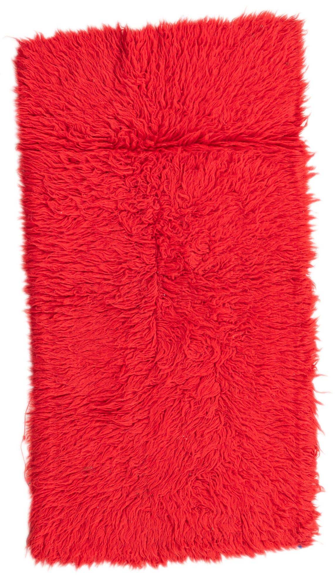 2' 4 x 4' 4 Hand Knotted Moroccan Wool Rug