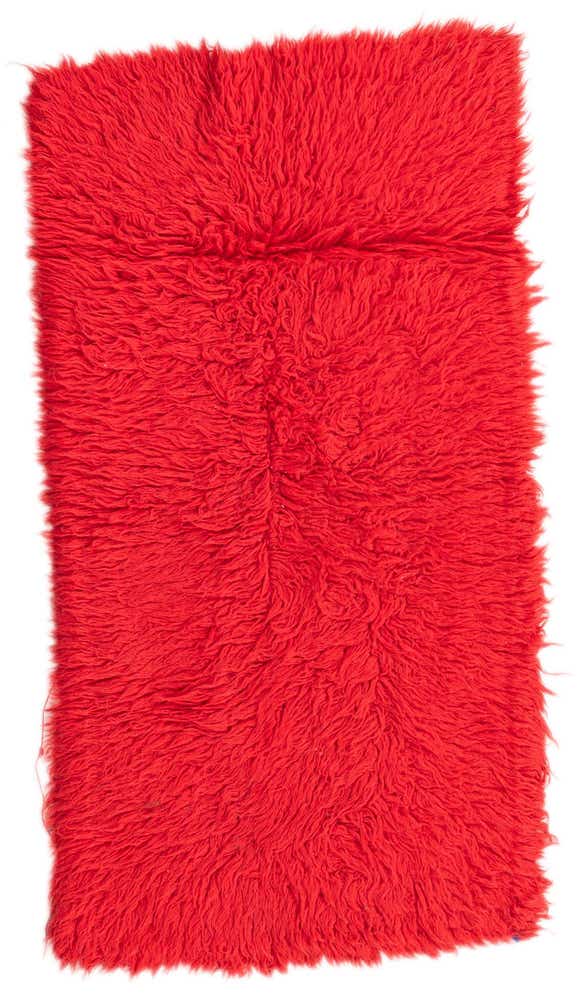 2' 4 x 4' 4 Hand Knotted Moroccan Wool Rug