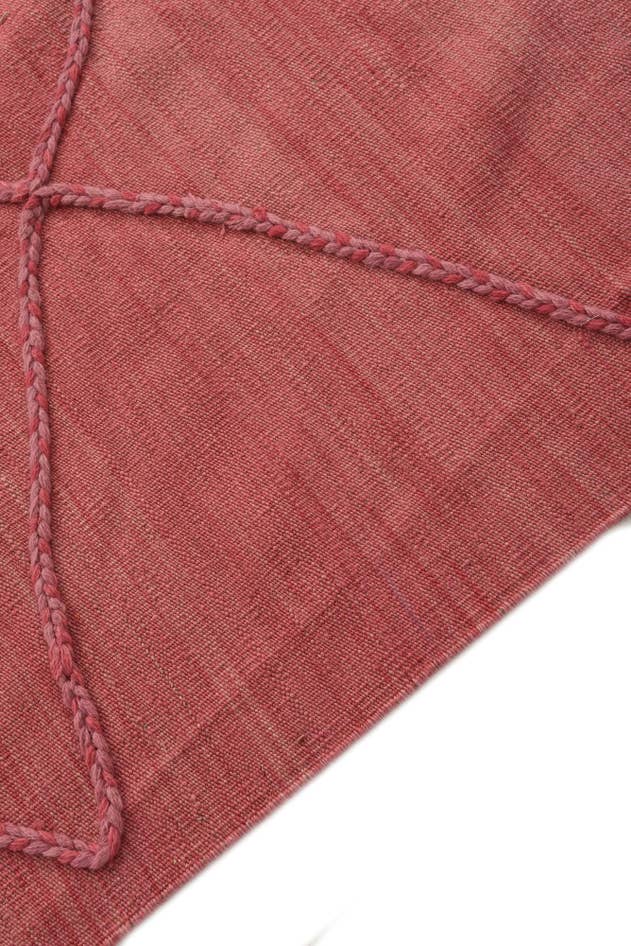 Detail image of 5' 8 x 7' 10 Hand Knotted Moroccan Wool Rug