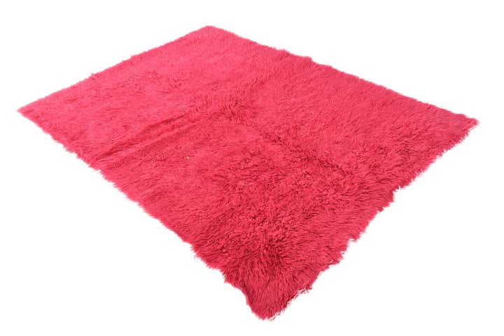 5' 2 x 7' 2 Hand Knotted Moroccan Wool Rug