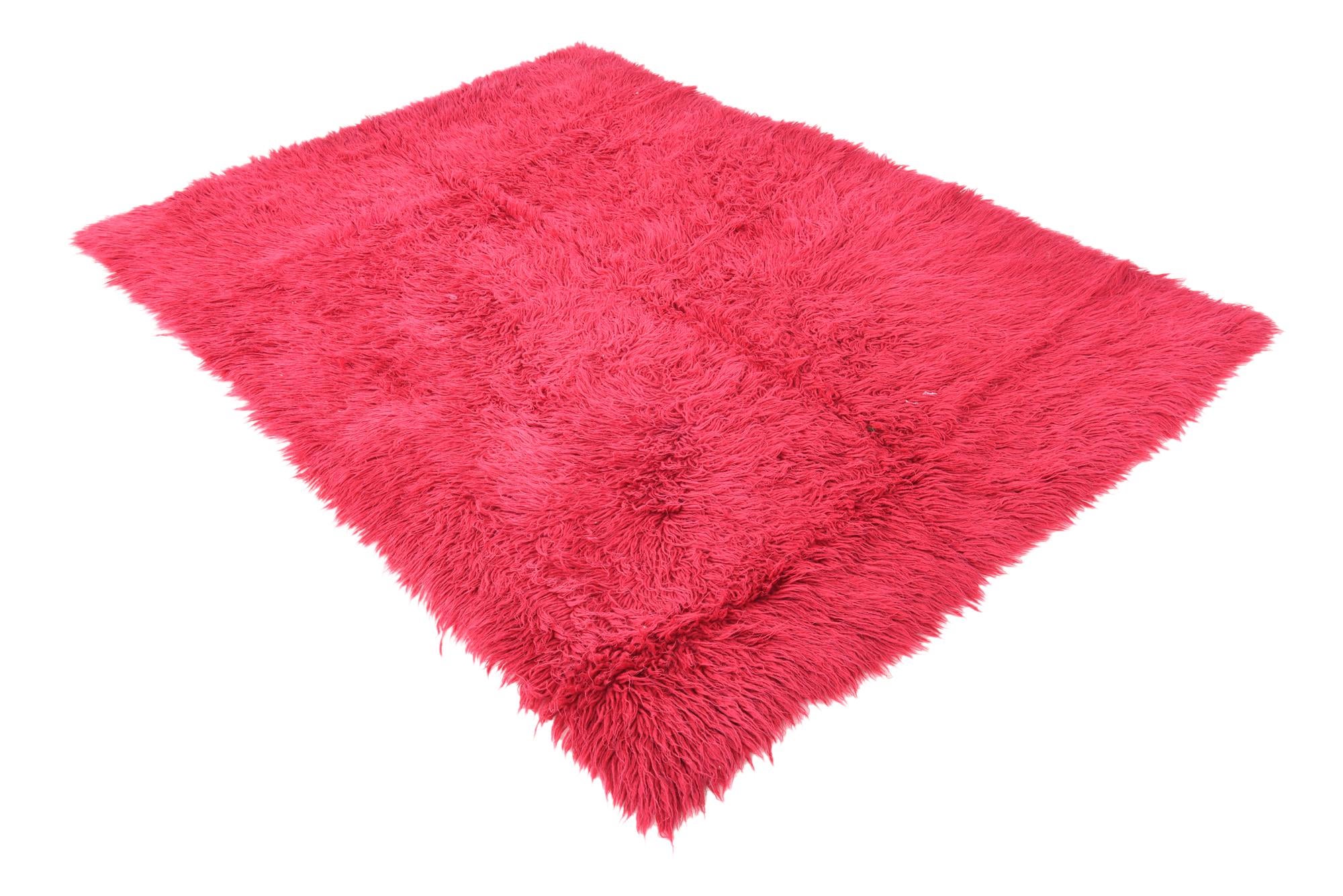 4' 4 x 6' 2 Hand Knotted Moroccan Wool Rug