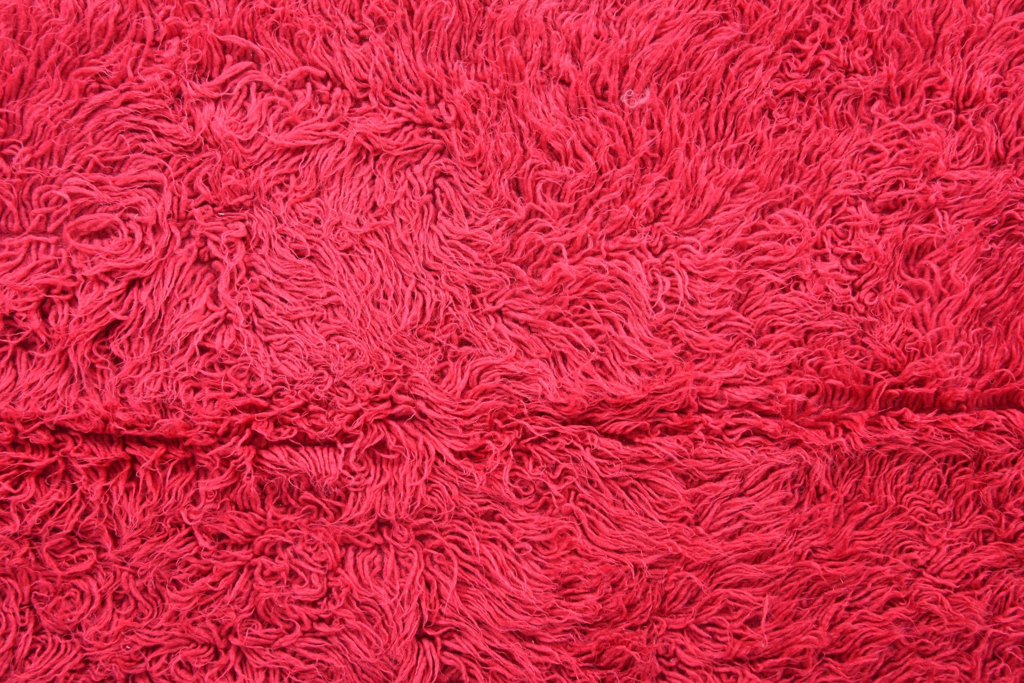 4' 4 x 6' 2 Hand Knotted Moroccan Wool Rug
