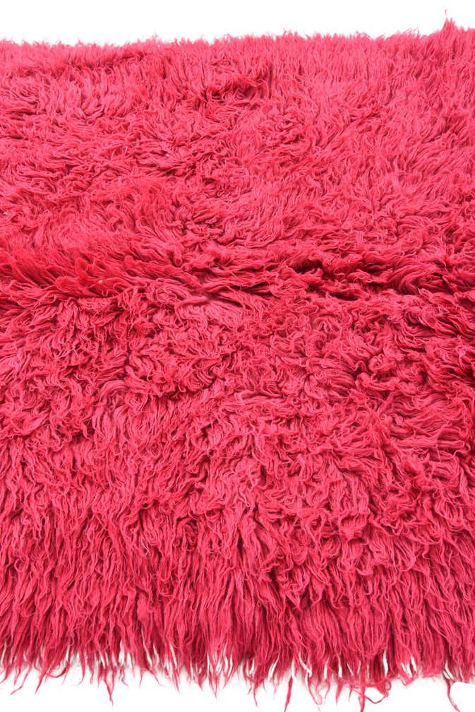 4' 1 x 6' 6 Hand Knotted Moroccan Wool Rug