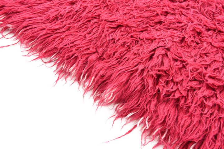 4' 1 x 6' 6 Hand Knotted Moroccan Wool Rug