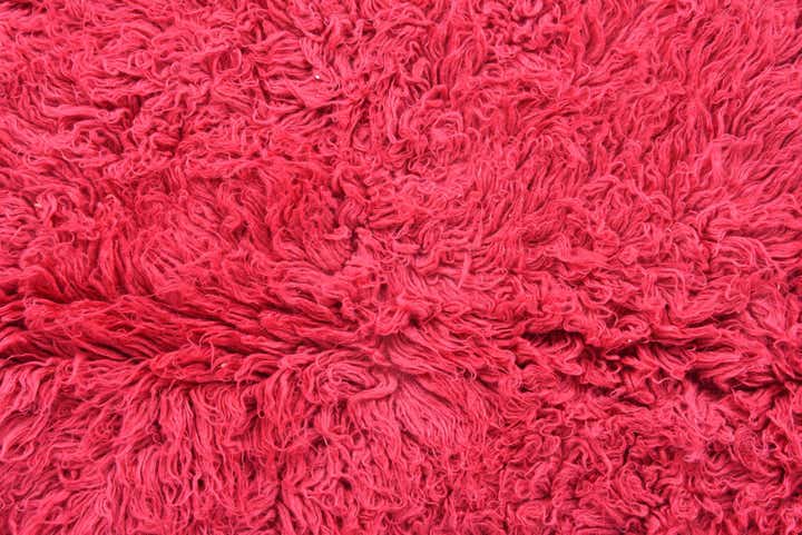 4' 1 x 6' 6 Hand Knotted Moroccan Wool Rug
