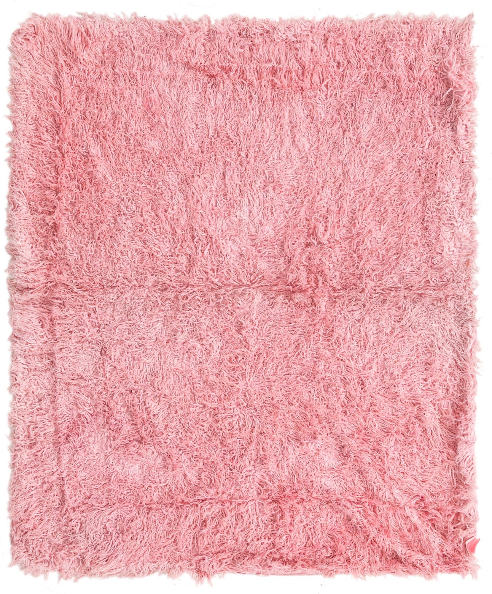 4' x 5' Hand Knotted Moroccan Wool Rug