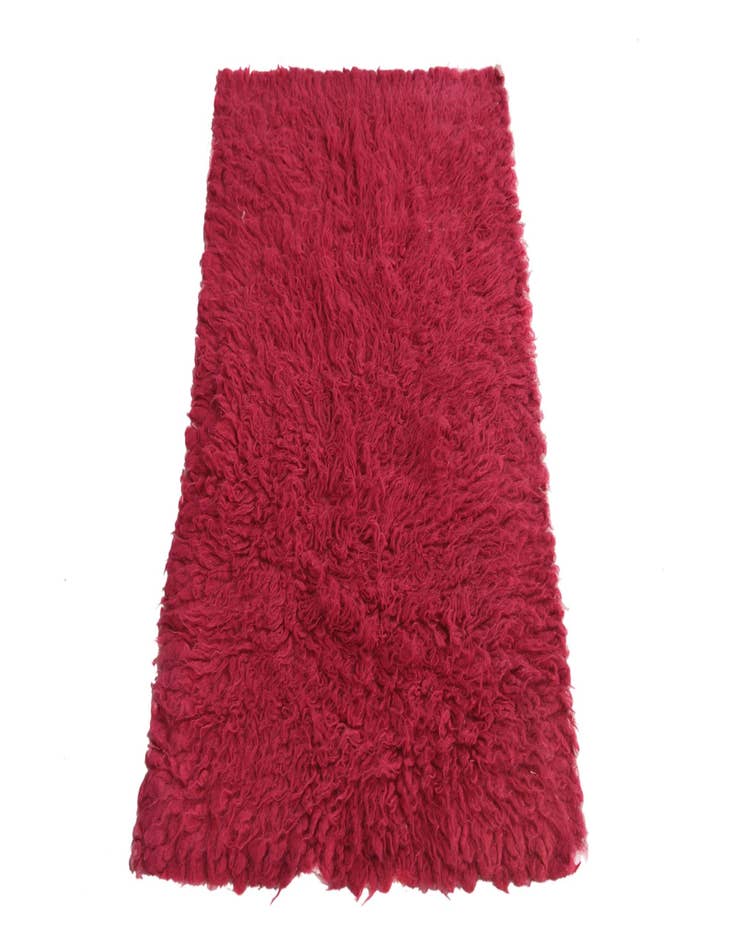 Detail image of 2' 3 x 4'  Hand Knotted Moroccan Wool Rug