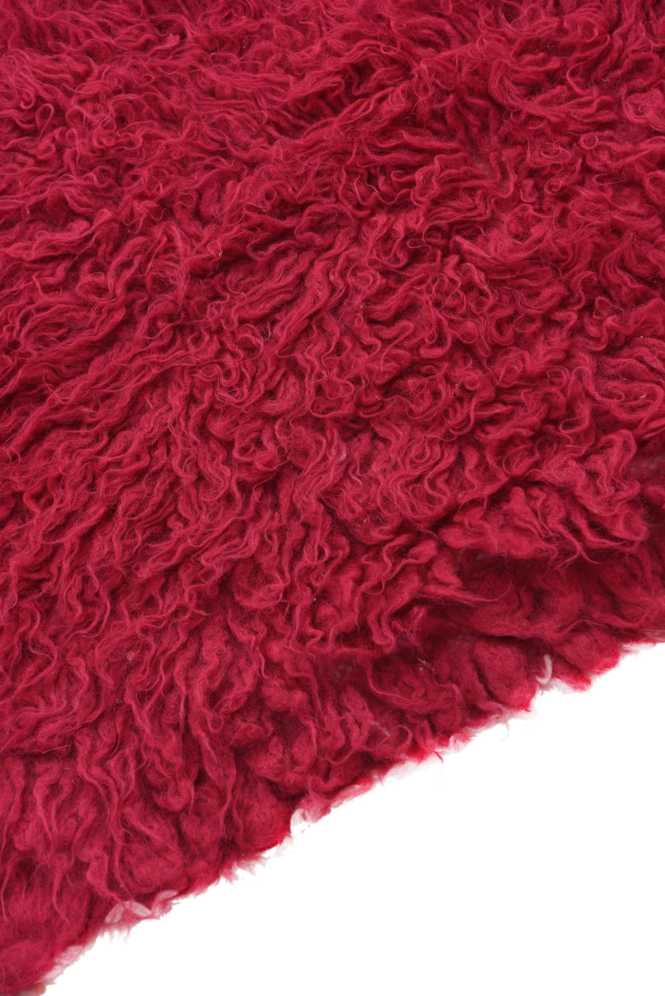 2' 3 x 4' Hand Knotted Moroccan Wool Rug