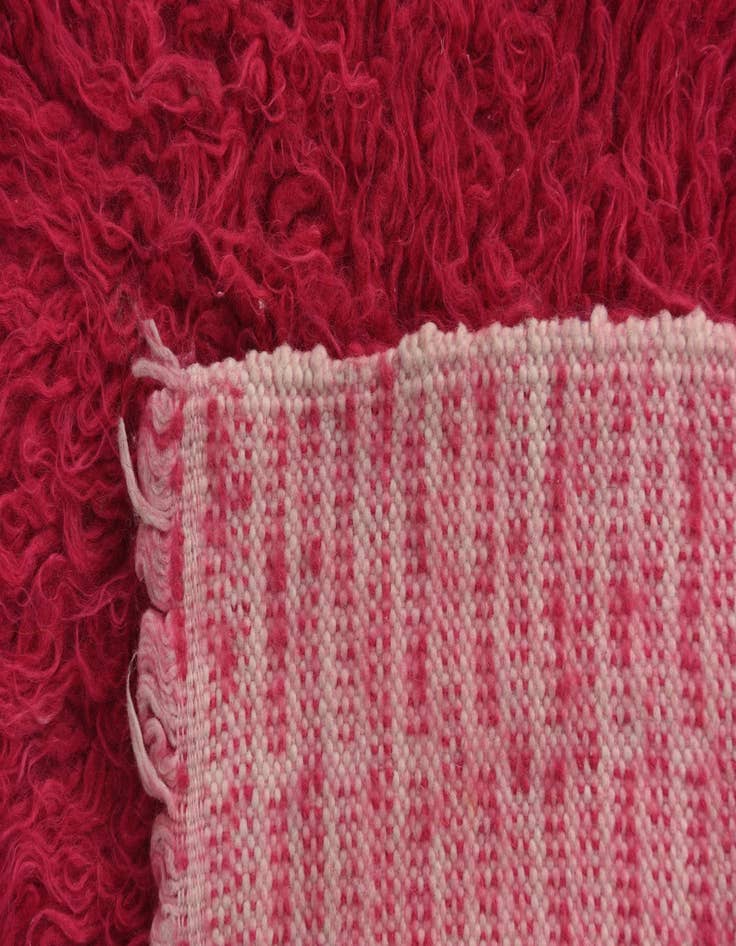 Detail image of 2' 3 x 4'  Hand Knotted Moroccan Wool Rug