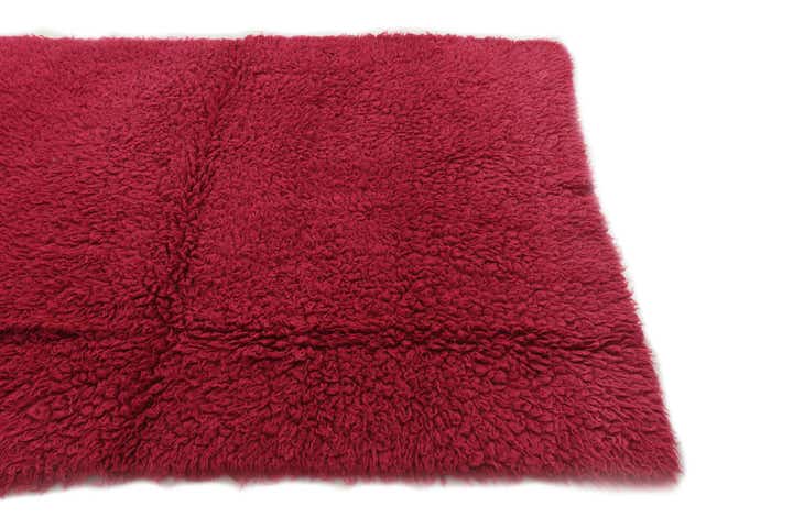 4' 10 x 6' 7 Hand Knotted Moroccan Wool Rug