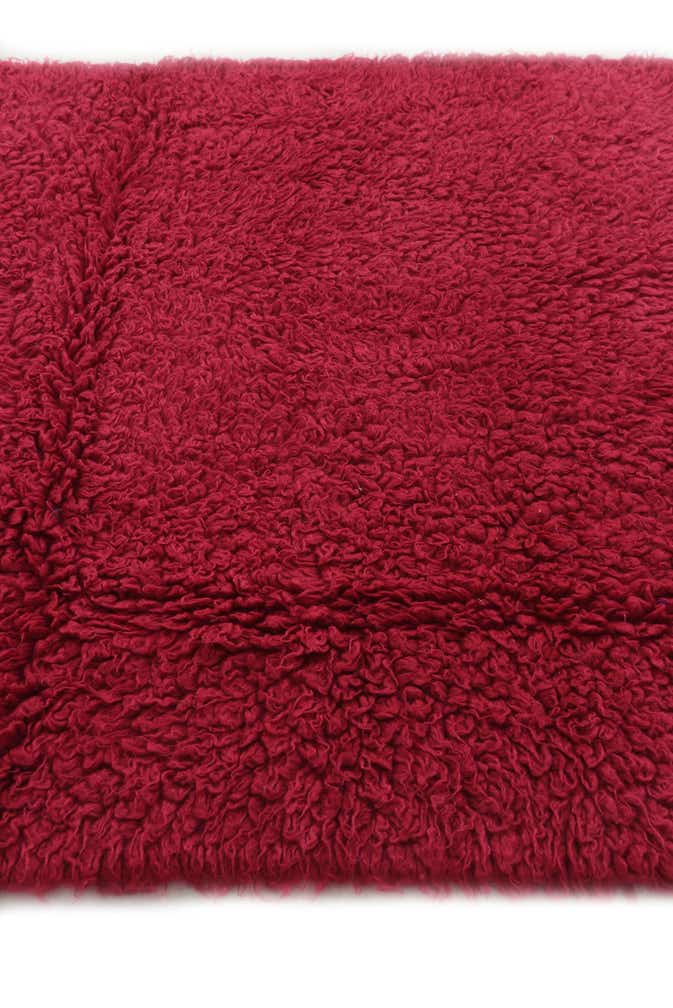 4' 10 x 6' 7 Hand Knotted Moroccan Wool Rug