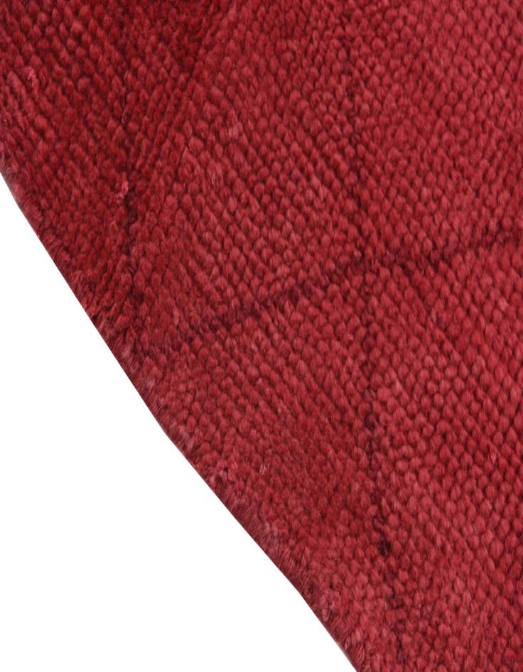 Detail image of 4' 7 x 8' 4 Hand Knotted Moroccan Wool Rug