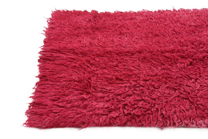 3' 2 x 4' 8 Hand Knotted Moroccan Wool Rug