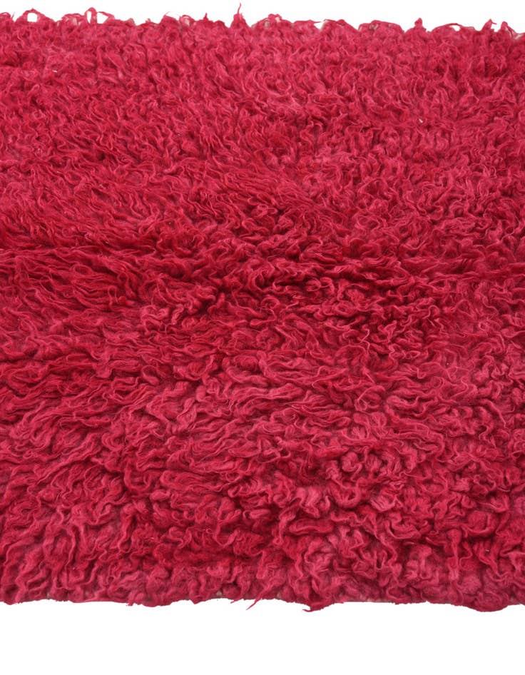 Detail image of 3' 2 x 4' 8  Hand Knotted Moroccan Wool Rug