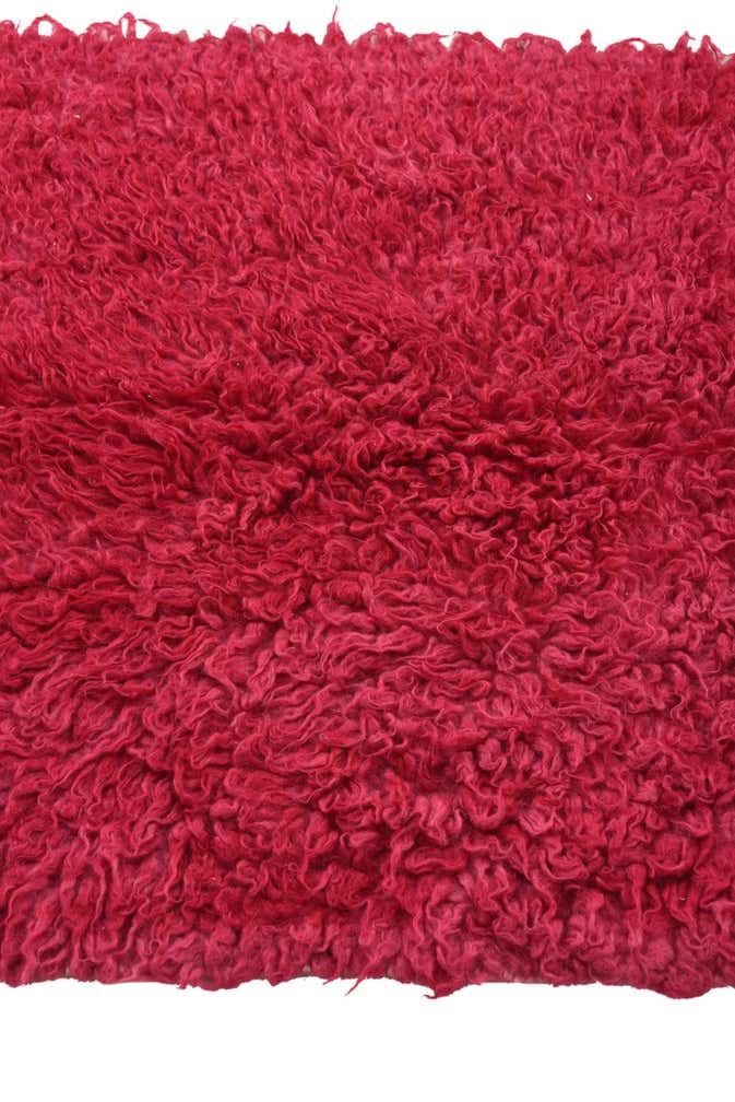 3' 2 x 4' 8 Hand Knotted Moroccan Wool Rug