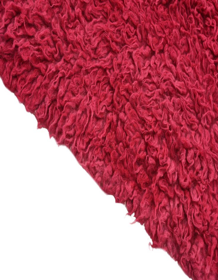 Detail image of 3' 2 x 4' 8  Hand Knotted Moroccan Wool Rug