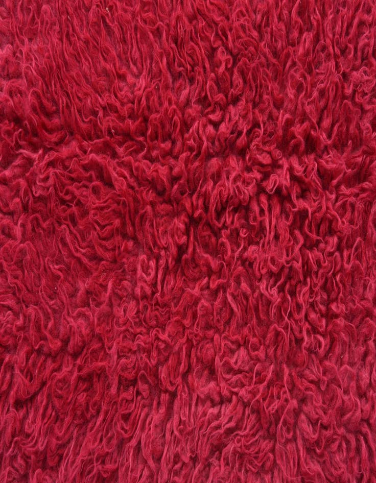 Detail image of 3' 2 x 4' 8  Hand Knotted Moroccan Wool Rug