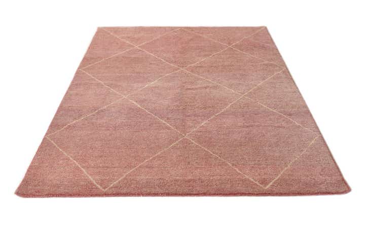 5' 6 x 7' 10 Hand Knotted Moroccan Wool Rug