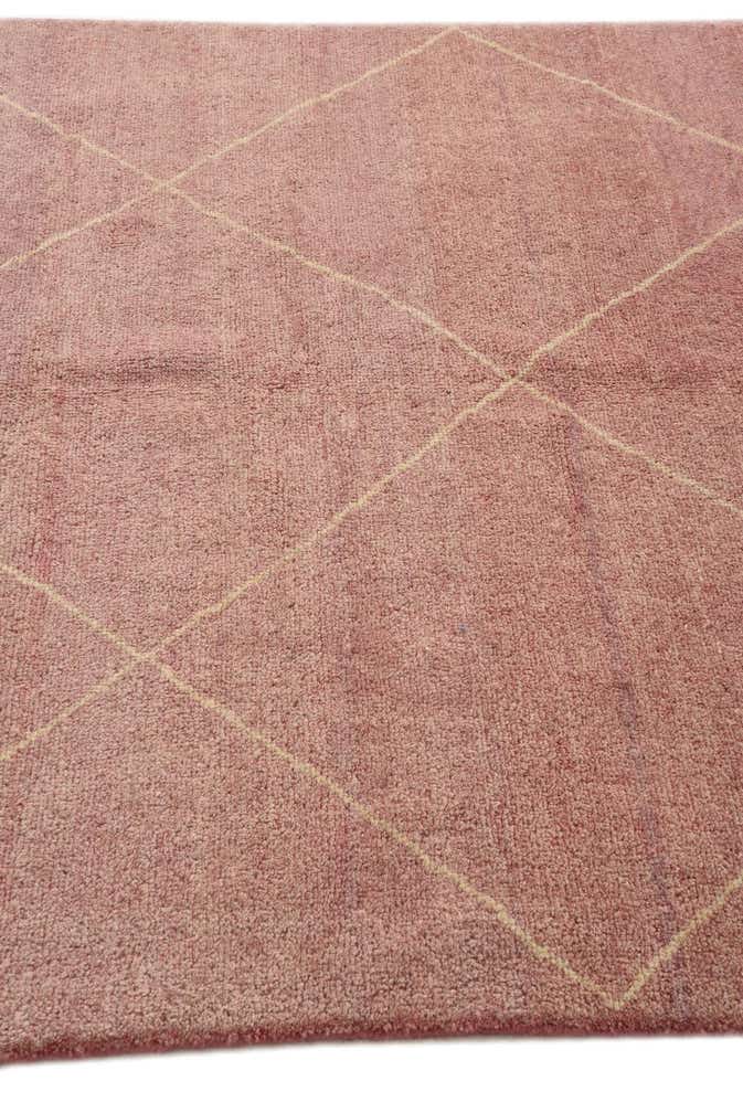 5' 6 x 7' 10 Hand Knotted Moroccan Wool Rug