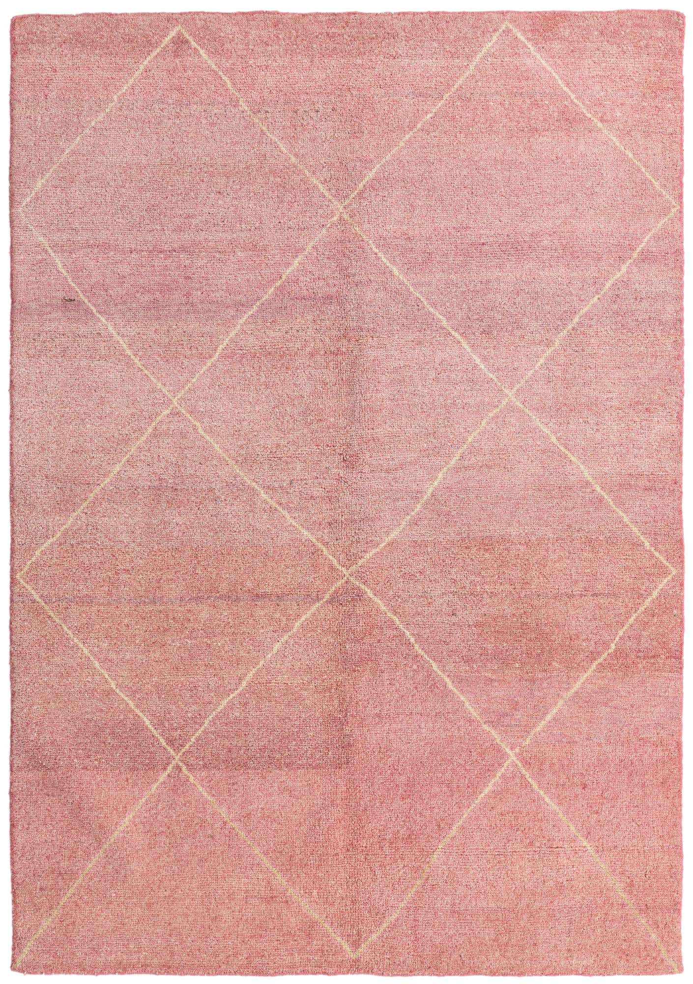 5' 6 x 7' 10 Hand Knotted Moroccan Wool Rug