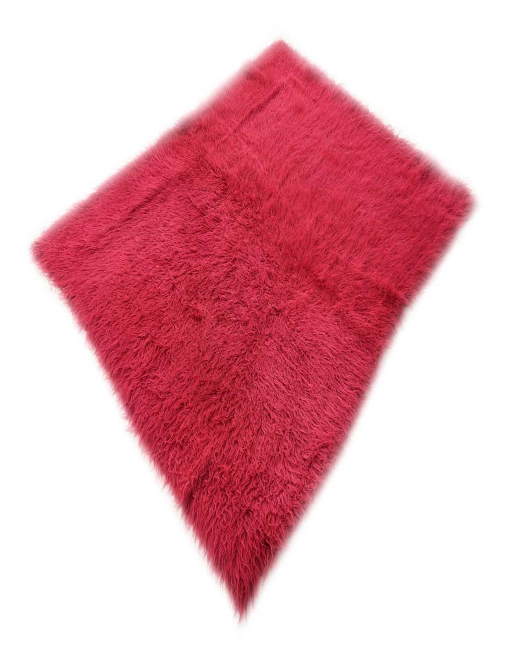 Detail image of 4' 9 x 5' 11  Hand Knotted Moroccan Wool Rug