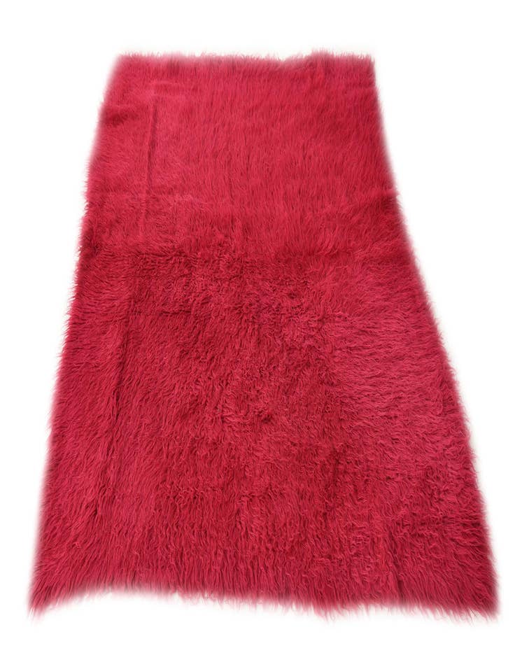 Detail image of 4' 9 x 5' 11  Hand Knotted Moroccan Wool Rug