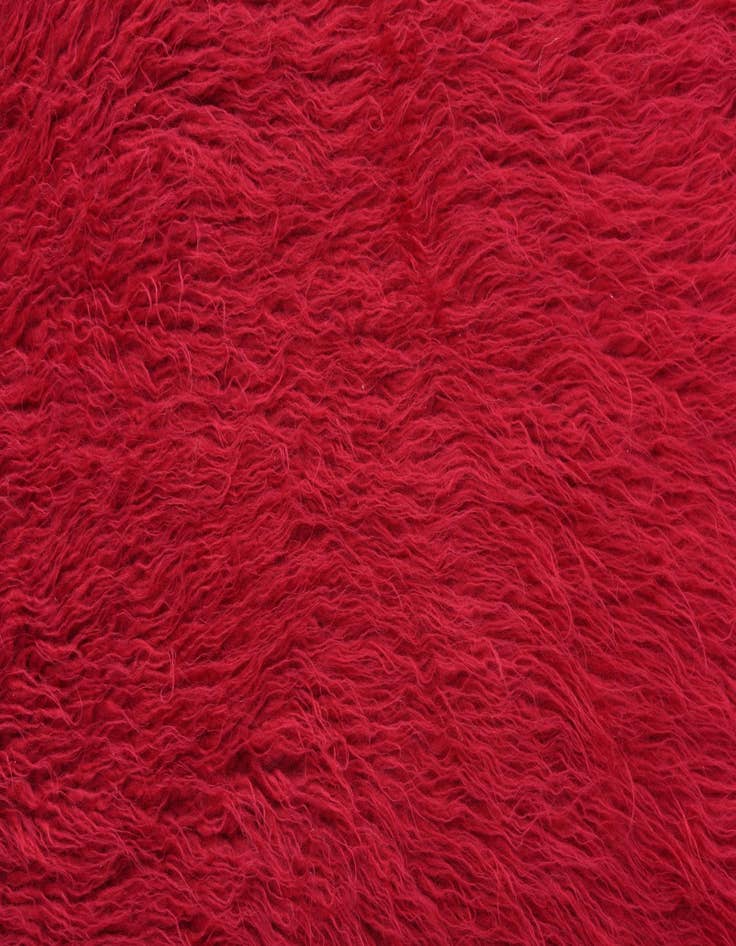 Detail image of 4' 9 x 5' 11  Hand Knotted Moroccan Wool Rug