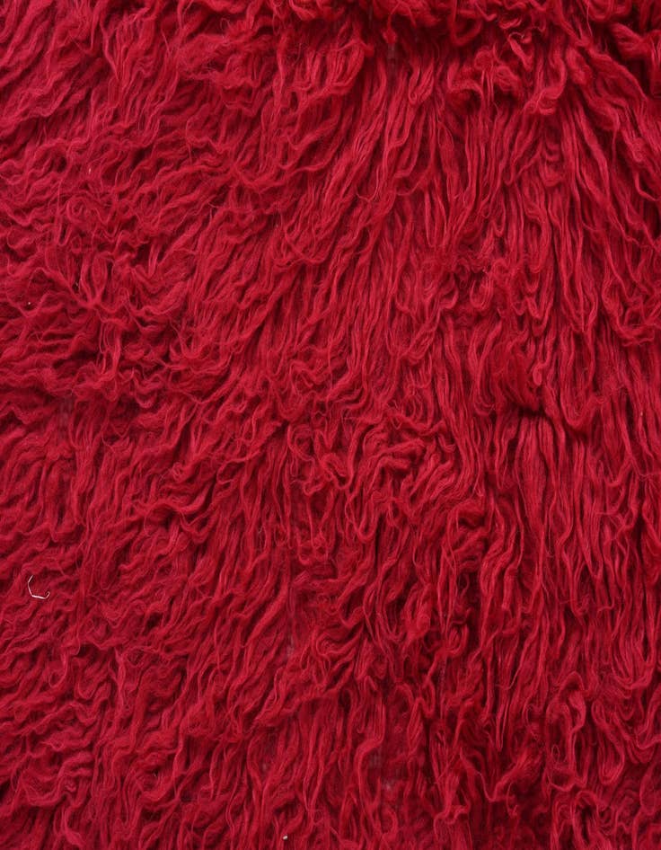 Detail image of 3' 5 x 5' 6  Hand Knotted Moroccan Wool Rug