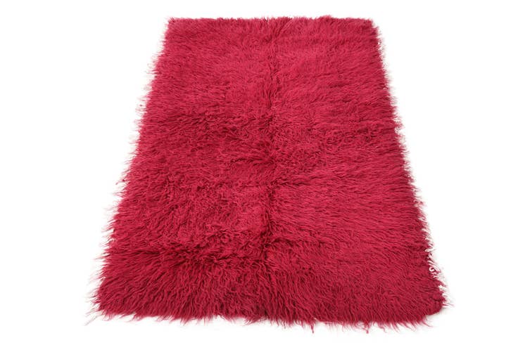 Detail image of 2' 10 x 5' 1 Hand Knotted Moroccan Wool Rug