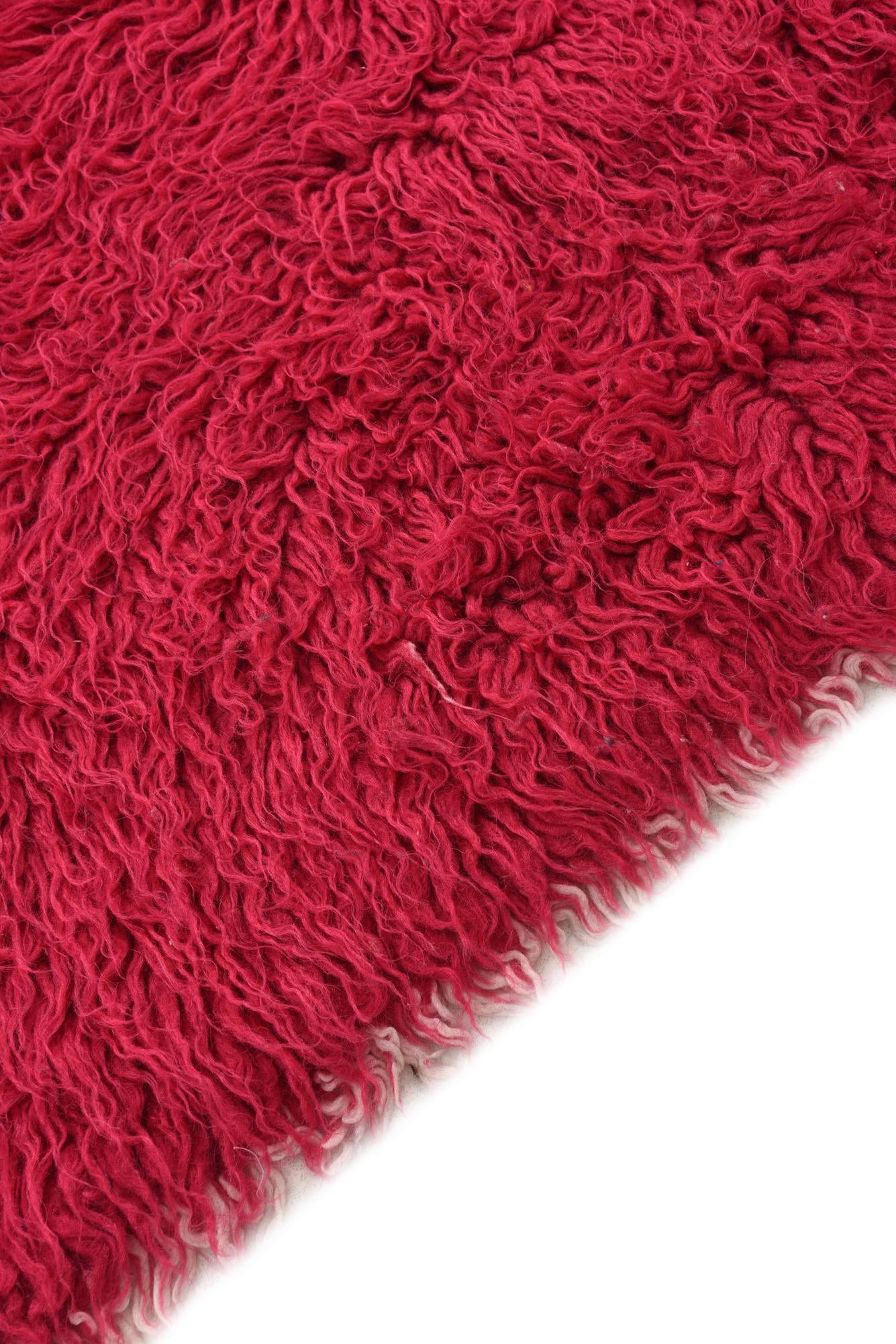 2' 10 x 5' 1 Hand Knotted Moroccan Wool Rug