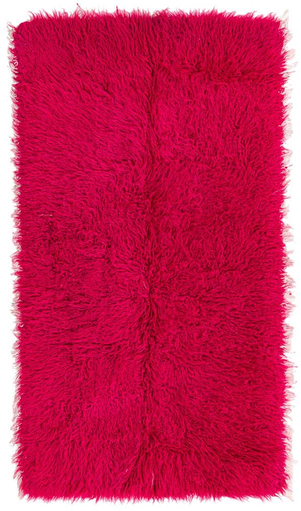 2' 10 x 5' 1 Hand Knotted Moroccan Wool Rug