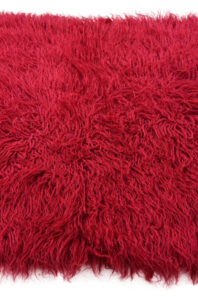 Detail image of 3' 1 x 5' 1 Hand Knotted Moroccan Wool Rug