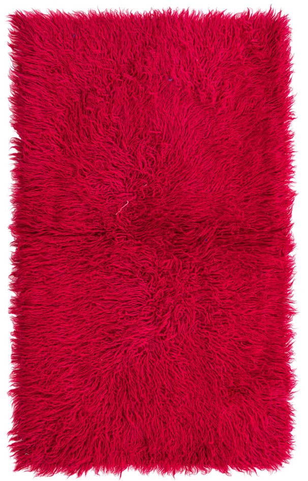 Detail image of 3' 1 x 5' 1 Hand Knotted Moroccan Wool Rug