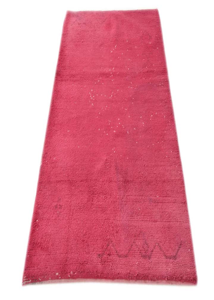 3' 11 x 6' 4 Hand Knotted Moroccan Wool Rug