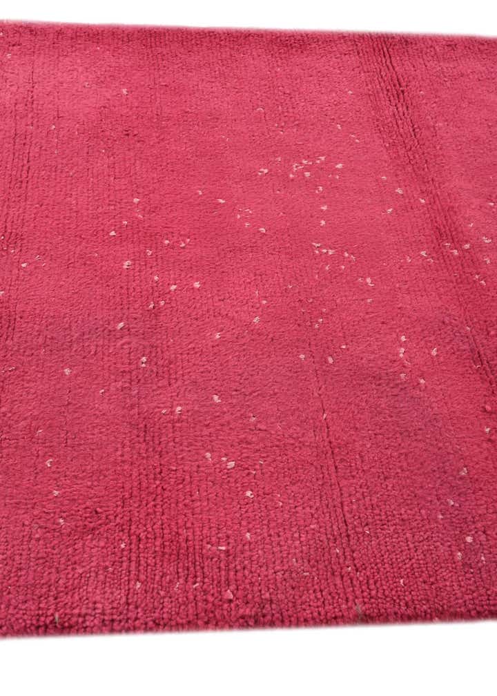 3' 11 x 6' 4 Hand Knotted Moroccan Wool Rug