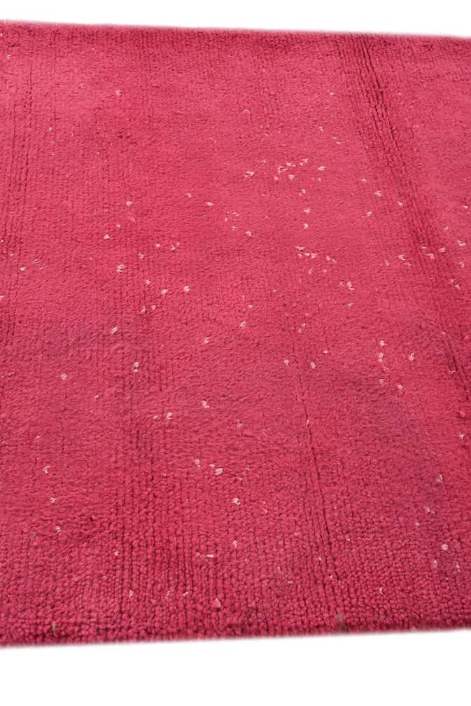 3' 11 x 6' 4 Hand Knotted Moroccan Wool Rug