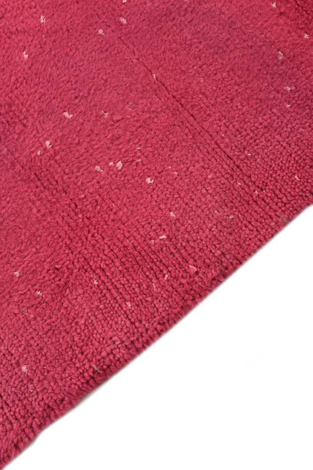 Detail image of 3' 11 x 6' 4 Hand Knotted Moroccan Wool Rug