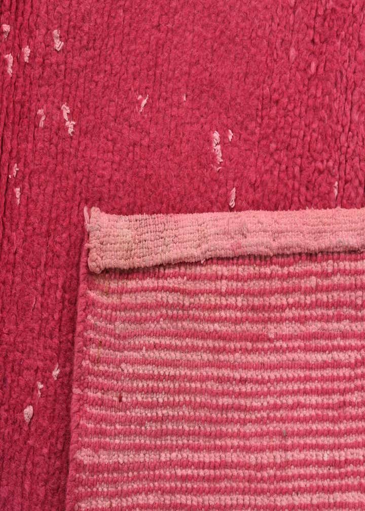 3' 11 x 6' 4 Hand Knotted Moroccan Wool Rug