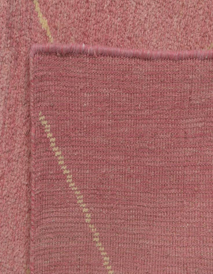 Detail image of 5' 9 x 8' 2  Hand Knotted Moroccan Wool Rug