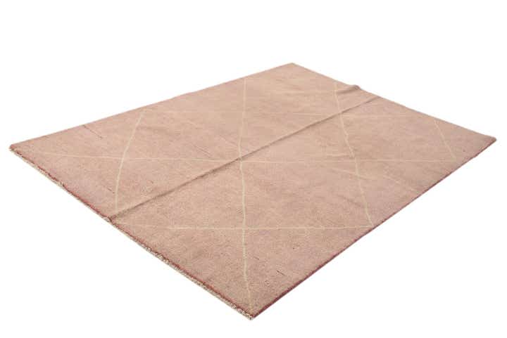 5' 8 x 7' 10 Hand Knotted Moroccan Wool Rug