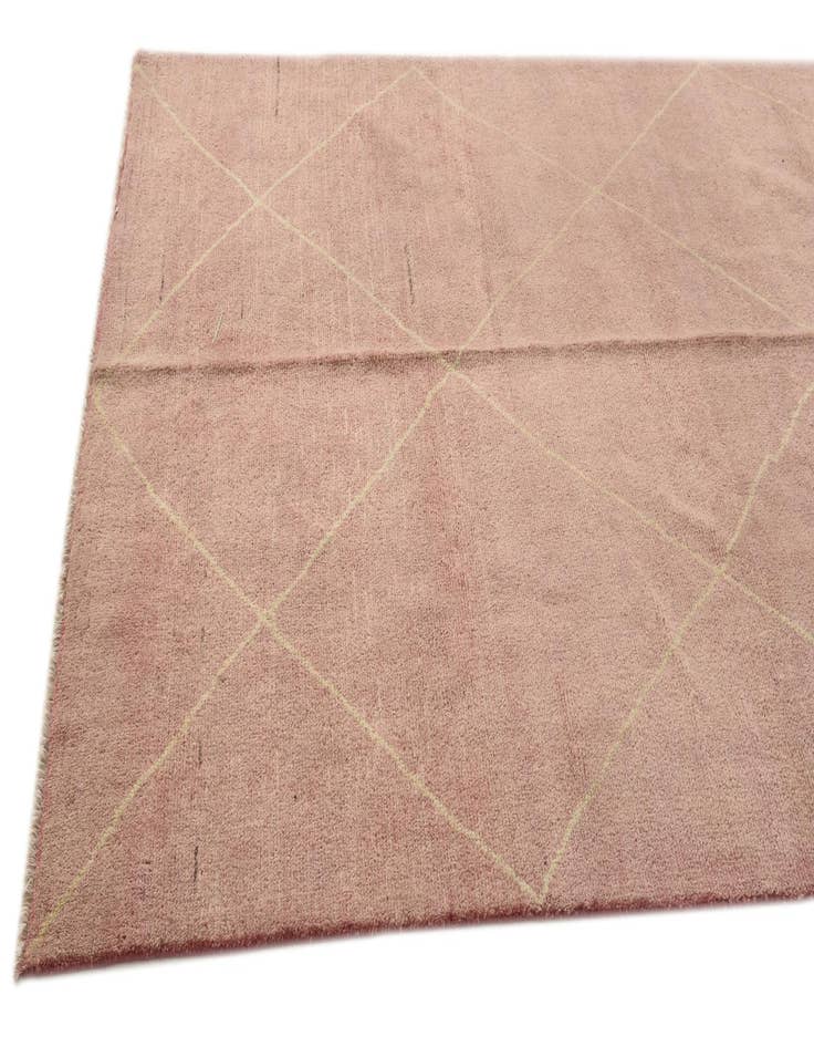 Detail image of 5' 8 x 7' 10  Hand Knotted Moroccan Wool Rug