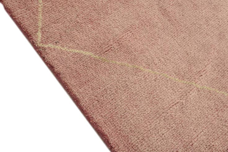 Detail image of 5' 8 x 7' 10 Hand Knotted Moroccan Wool Rug