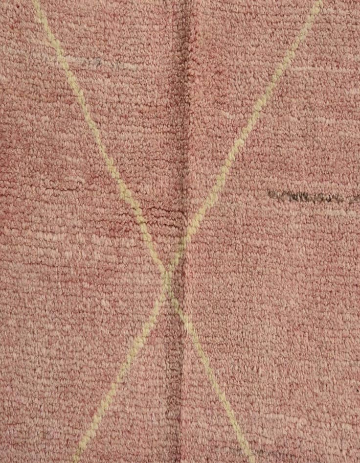 Detail image of 5' 8 x 7' 10  Hand Knotted Moroccan Wool Rug