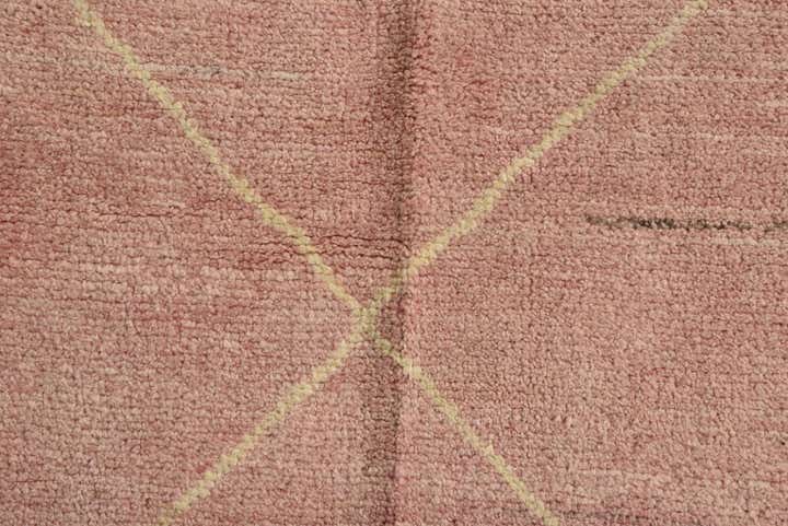 5' 8 x 7' 10 Hand Knotted Moroccan Wool Rug
