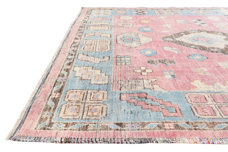 Detail image of 8' 8 x 11' 10 Hand Knotted Moroccan Wool Rug