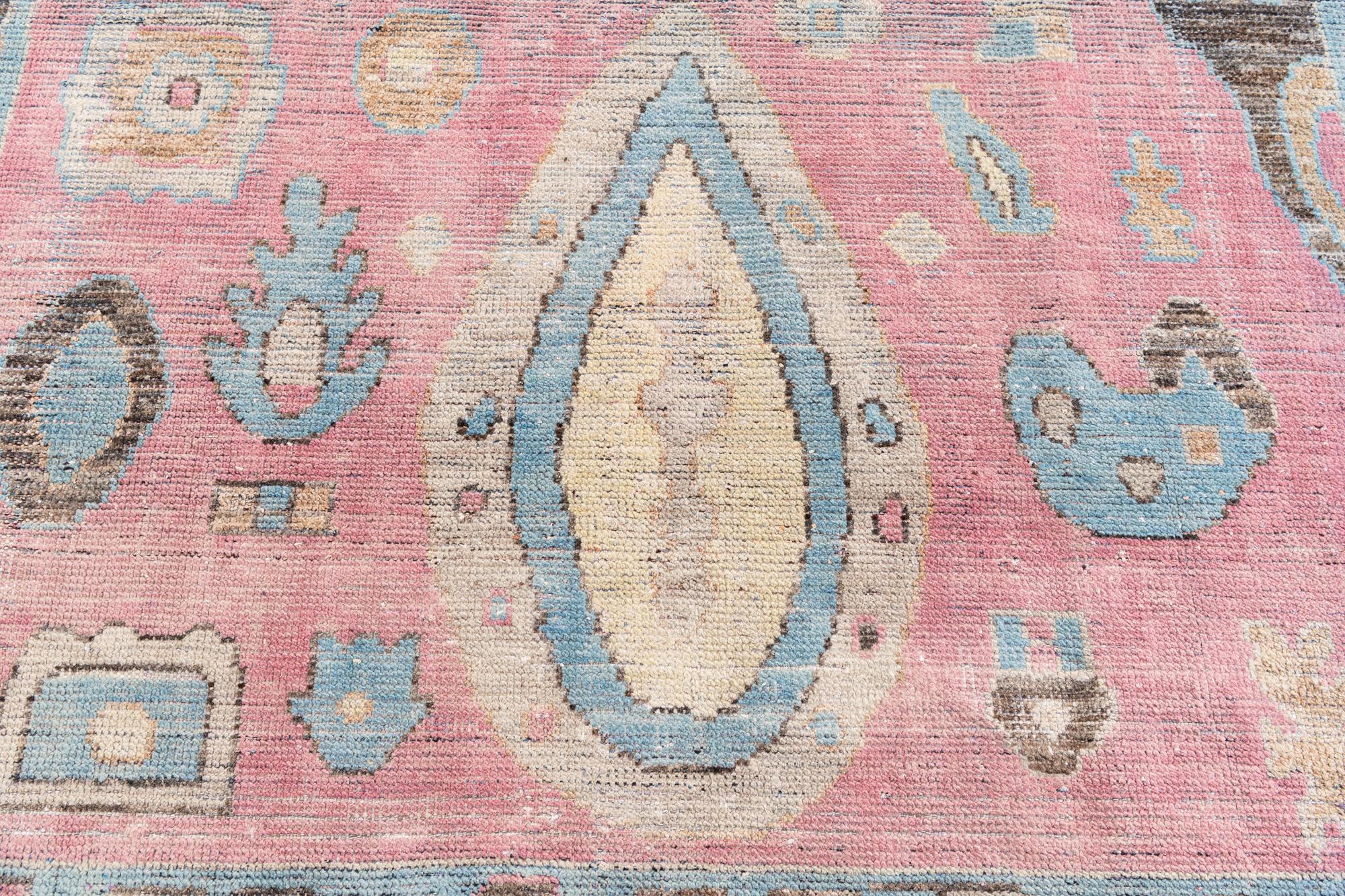 8' 8 x 11' 10 Hand Knotted Moroccan Wool Rug